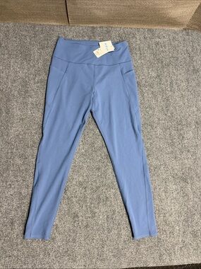 aerie Girls' Dusty Blue High-Rise Leggings